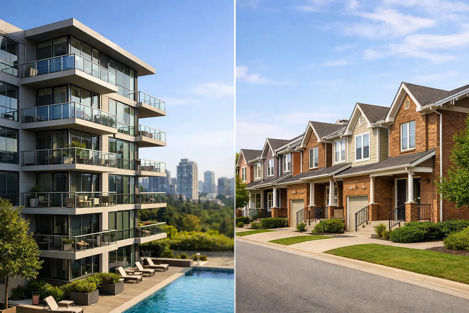 Condo Versus Townhouse Ownership Compared